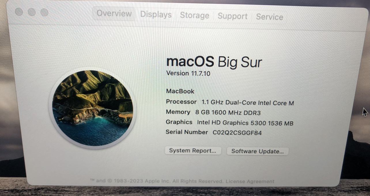 MacBook (Retina, 12-inch, Early 2015)